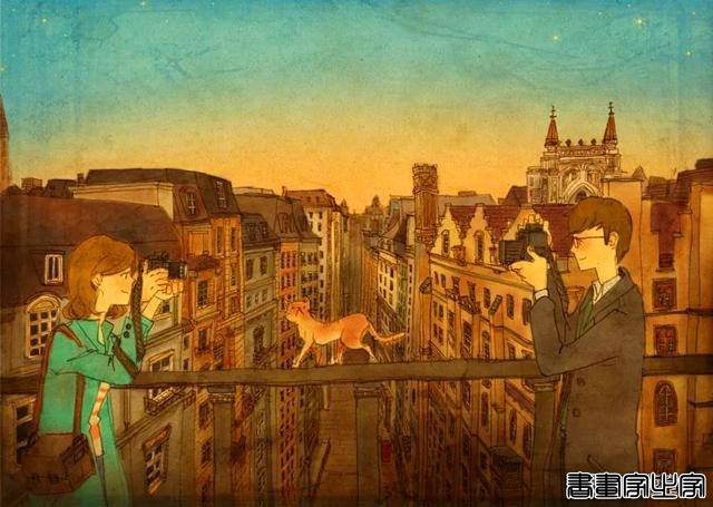 又是一年520，这组温馨浪漫的插画，画出了爱情最美的样子-14.jpg