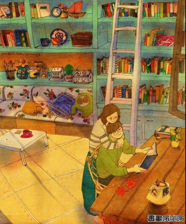 又是一年520，这组温馨浪漫的插画，画出了爱情最美的样子-13.jpg