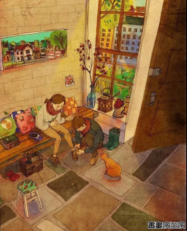 又是一年520，这组温馨浪漫的插画，画出了爱情最美的样子-12.jpg