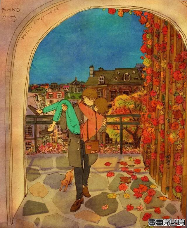 又是一年520，这组温馨浪漫的插画，画出了爱情最美的样子-15.jpg