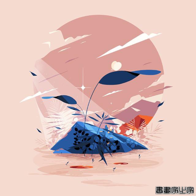 色彩鲜艳还富有表现力的插画，形状的拼接十分出色-9.jpg