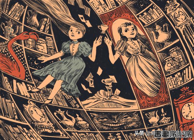 插画丨爱丽丝梦游幻境，诡异瑰丽-6.jpg
