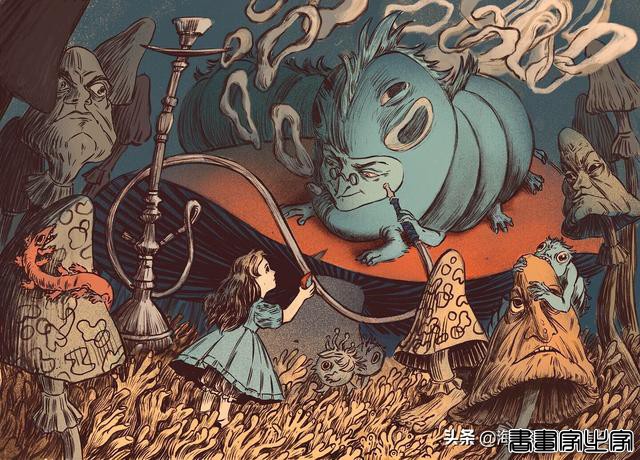 插画丨爱丽丝梦游幻境，诡异瑰丽-5.jpg