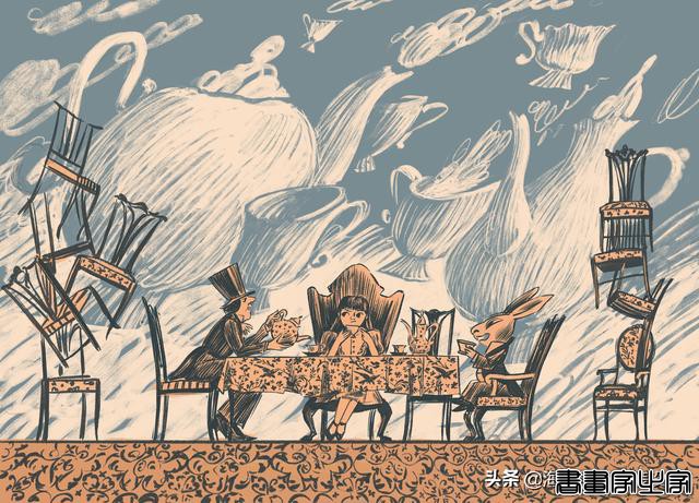 插画丨爱丽丝梦游幻境，诡异瑰丽-11.jpg