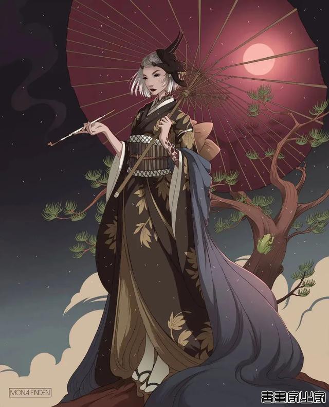 挪威插画艺术家 Mona Finden 一组插画艺术-8.jpg