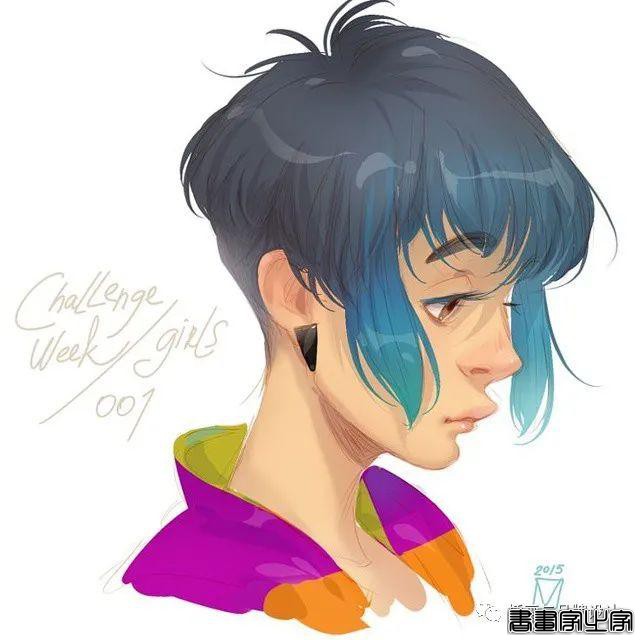插画丨奇趣夸张的素描角色设计作品，功底十分了得，很适合拿来临摹-7.jpg