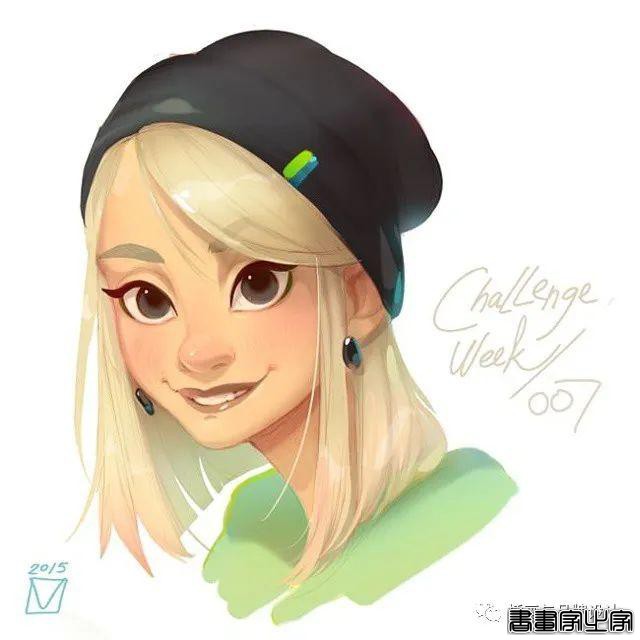 插画丨奇趣夸张的素描角色设计作品，功底十分了得，很适合拿来临摹-11.jpg