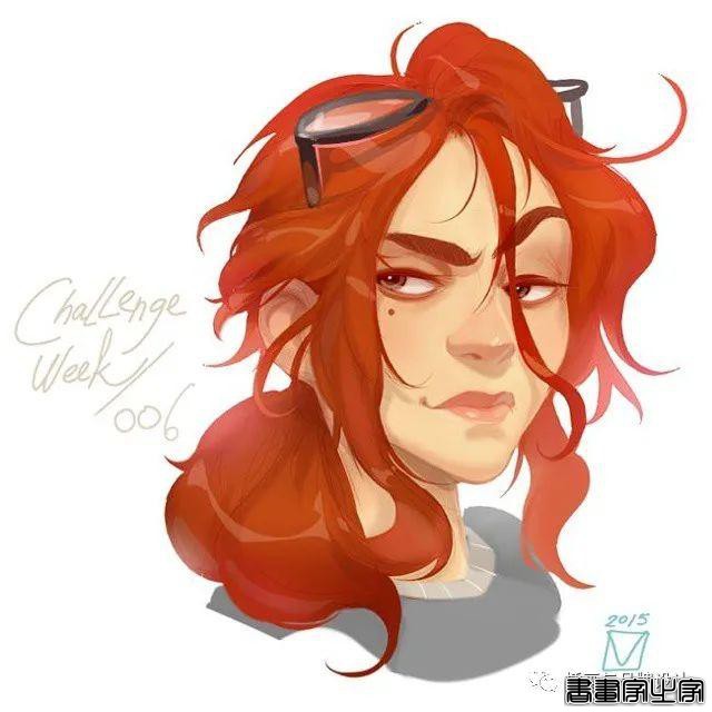 插画丨奇趣夸张的素描角色设计作品，功底十分了得，很适合拿来临摹-10.jpg
