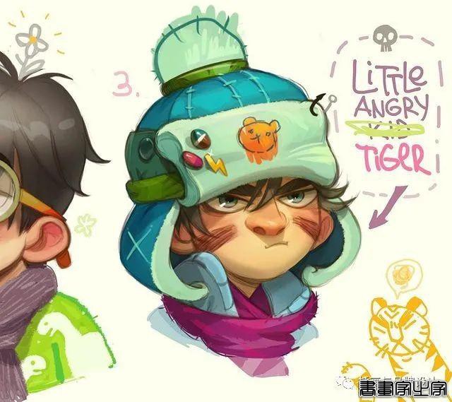 插画丨奇趣夸张的素描角色设计作品，功底十分了得，很适合拿来临摹-21.jpg