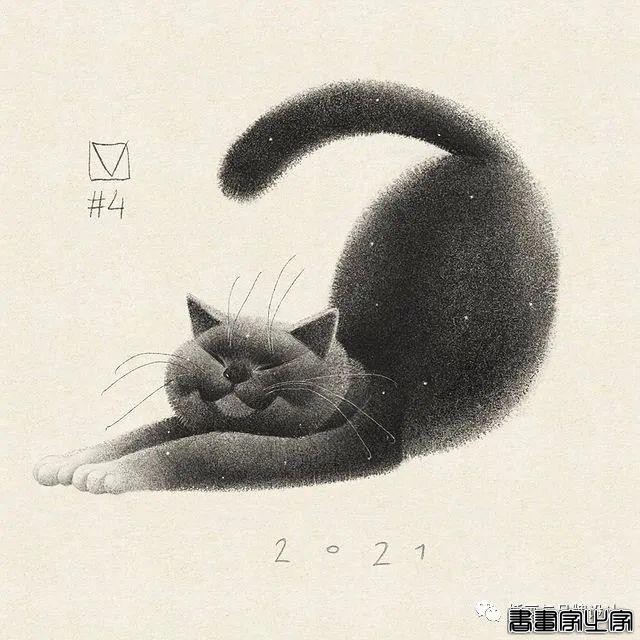 插画丨奇趣夸张的素描角色设计作品，功底十分了得，很适合拿来临摹-70.jpg