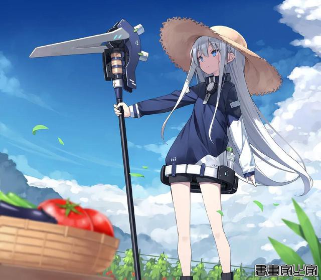 机甲&amp;萌妹系列插画作品分享-5.jpg