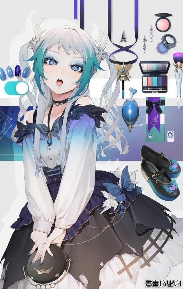 插画分享｜少女的千面姿态-16.jpg