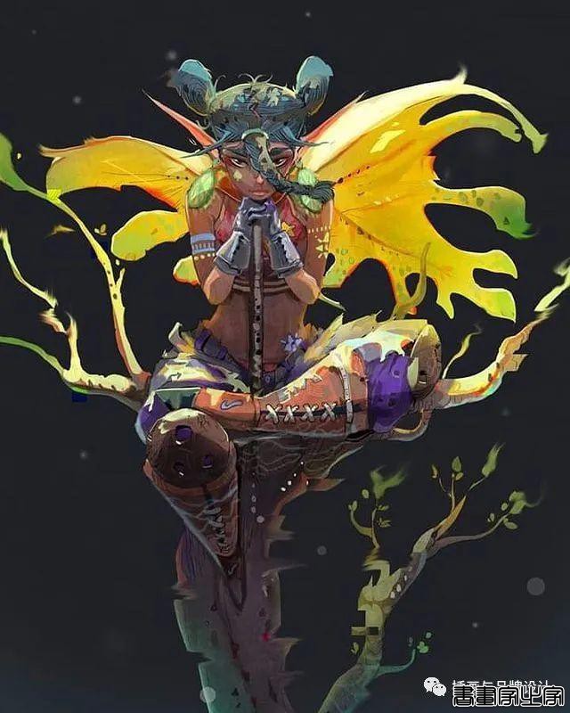 插画丨除去千篇一律的日系画风，超绝的画面镜头感，色彩奔放线条洒脱的泰式画法-9.jpg
