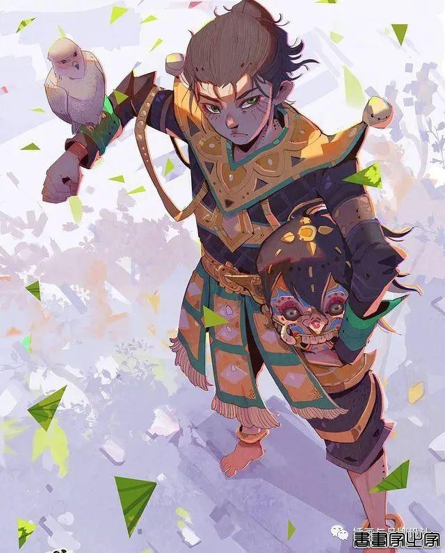 插画丨除去千篇一律的日系画风，超绝的画面镜头感，色彩奔放线条洒脱的泰式画法-17.jpg