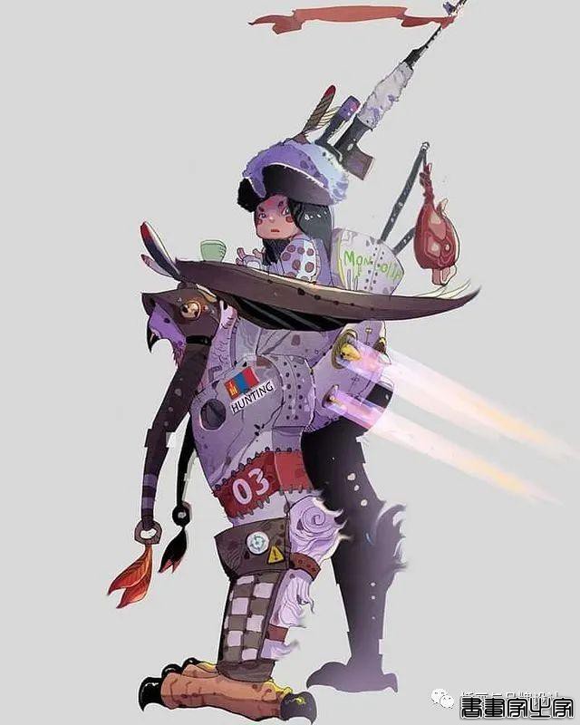 插画丨除去千篇一律的日系画风，超绝的画面镜头感，色彩奔放线条洒脱的泰式画法-20.jpg