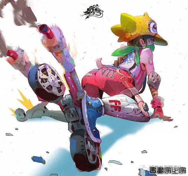 插画丨除去千篇一律的日系画风，超绝的画面镜头感，色彩奔放线条洒脱的泰式画法-22.jpg