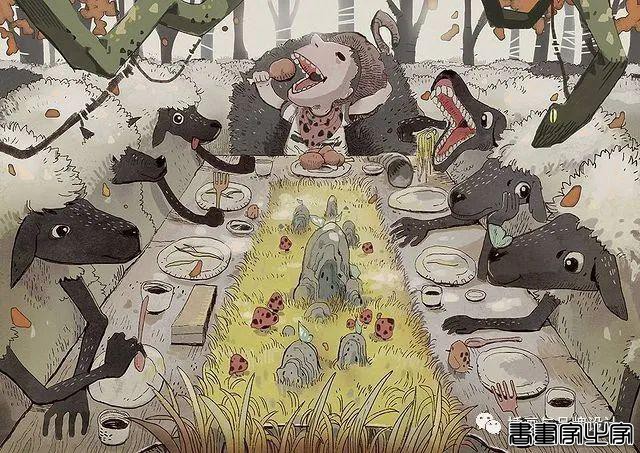 插画丨除去千篇一律的日系画风，超绝的画面镜头感，色彩奔放线条洒脱的泰式画法-27.jpg