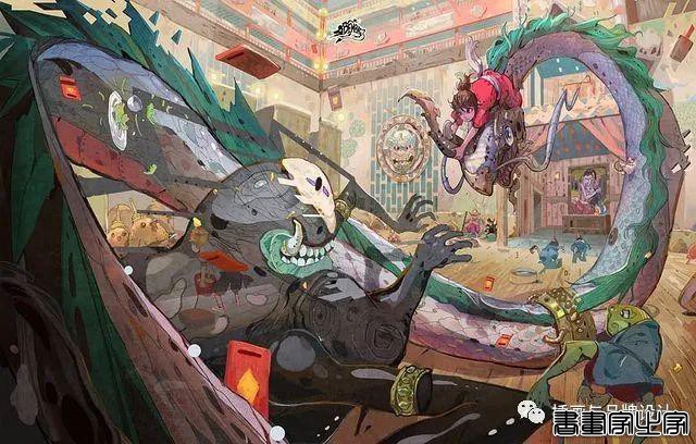 插画丨除去千篇一律的日系画风，超绝的画面镜头感，色彩奔放线条洒脱的泰式画法-36.jpg