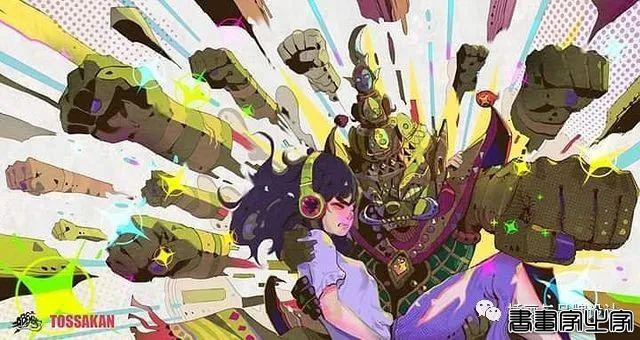 插画丨除去千篇一律的日系画风，超绝的画面镜头感，色彩奔放线条洒脱的泰式画法-45.jpg