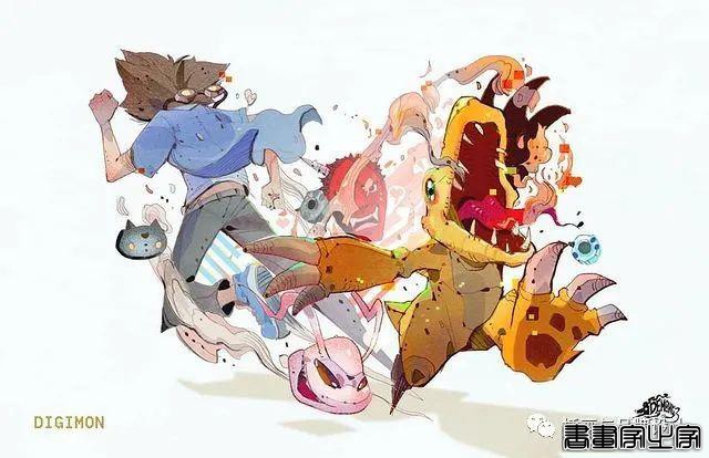 插画丨除去千篇一律的日系画风，超绝的画面镜头感，色彩奔放线条洒脱的泰式画法-42.jpg