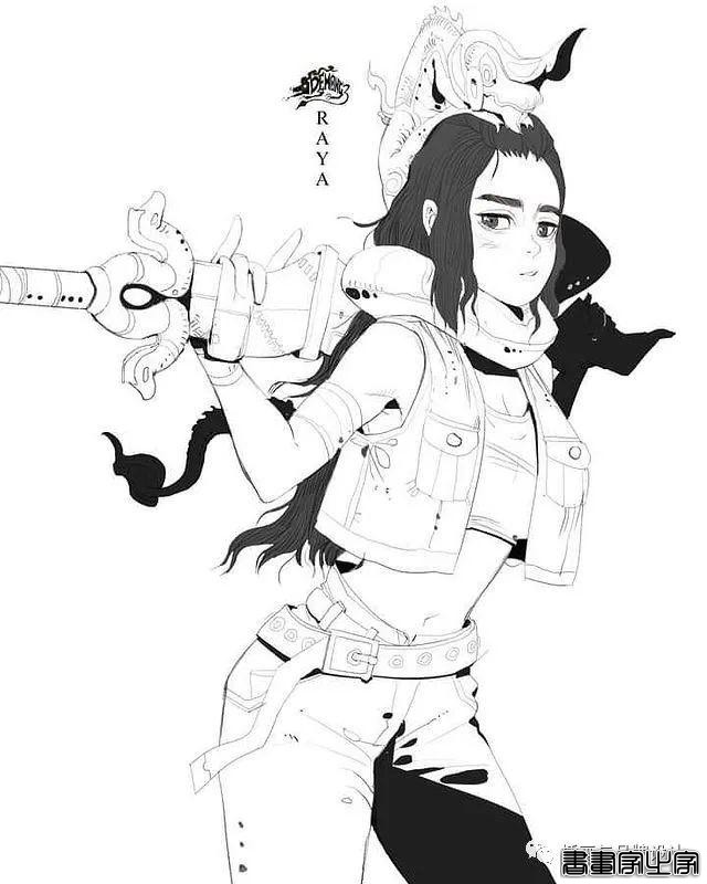 插画丨除去千篇一律的日系画风，超绝的画面镜头感，色彩奔放线条洒脱的泰式画法-58.jpg
