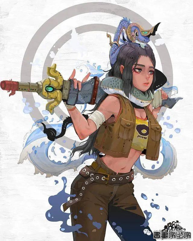 插画丨除去千篇一律的日系画风，超绝的画面镜头感，色彩奔放线条洒脱的泰式画法-59.jpg