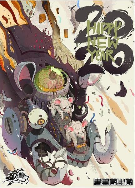 插画丨除去千篇一律的日系画风，超绝的画面镜头感，色彩奔放线条洒脱的泰式画法-67.jpg