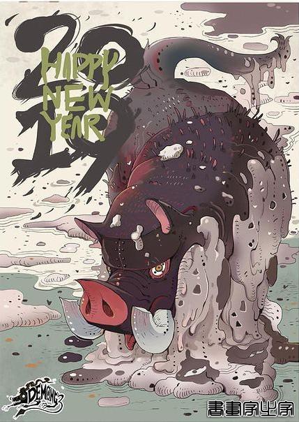 插画丨除去千篇一律的日系画风，超绝的画面镜头感，色彩奔放线条洒脱的泰式画法-66.jpg