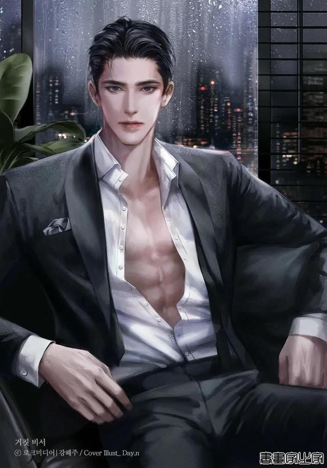 今天发一组帅哥的插画，喜欢的以后会多发，真的各个都是美男子-5.jpg