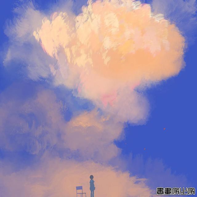 「插画」蓝色系背景唯美插画-19.jpg