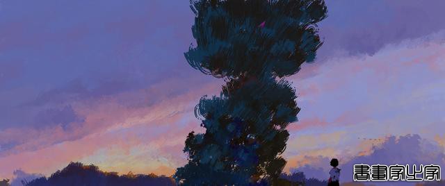 「插画」蓝色系背景唯美插画-24.jpg