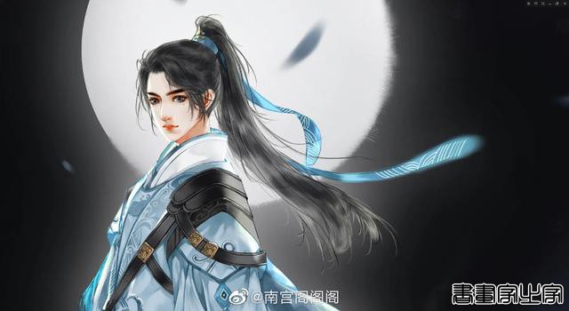 #水彩插画 |一组男主角插画 帅气十足-4.jpg