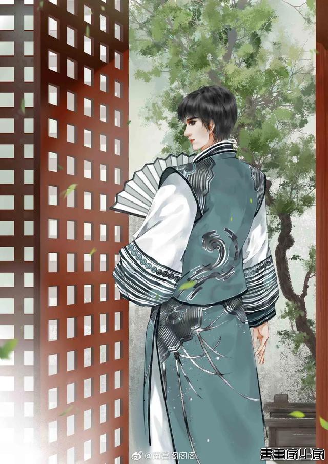 #水彩插画 |一组男主角插画 帅气十足-8.jpg