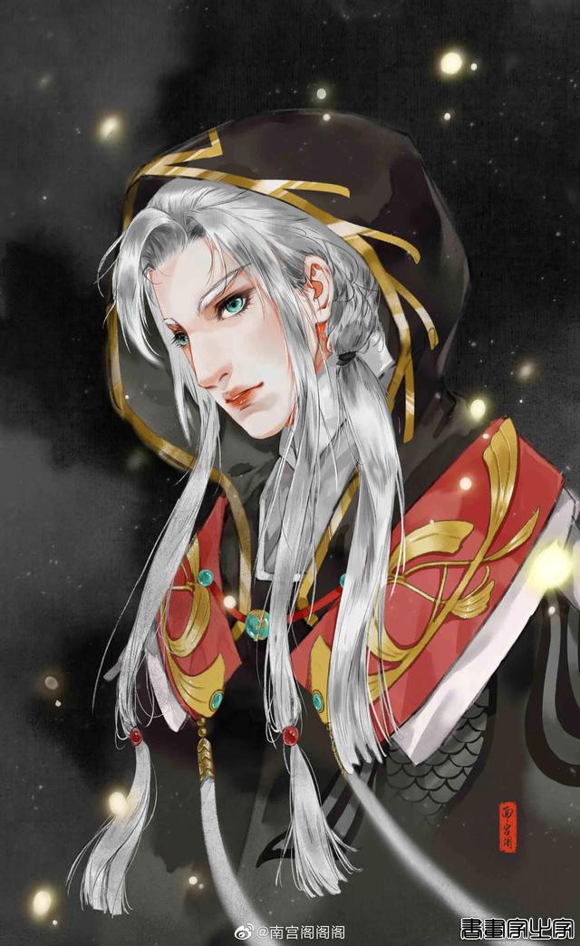 #水彩插画 |一组男主角插画 帅气十足-10.jpg