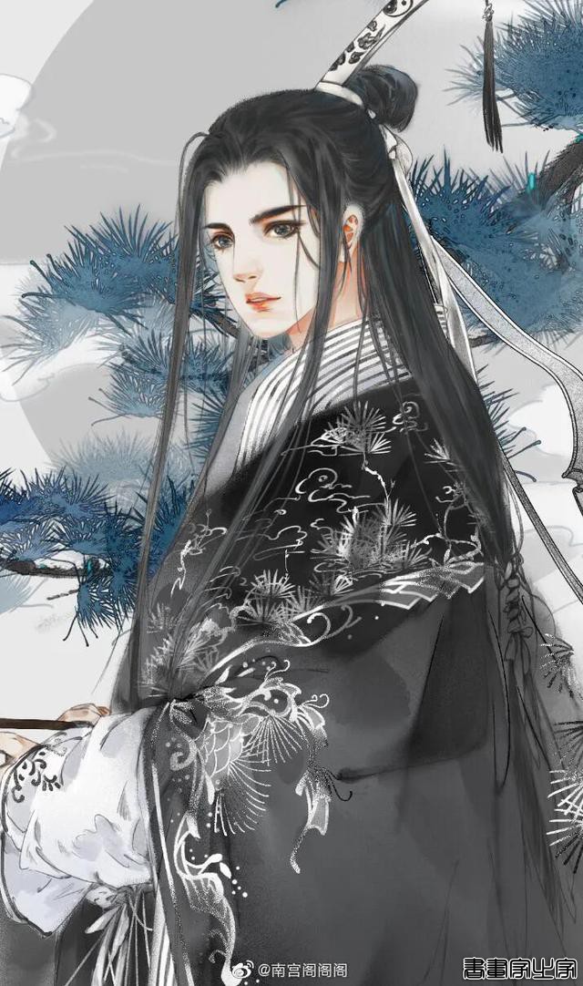 #水彩插画 |一组男主角插画 帅气十足-14.jpg