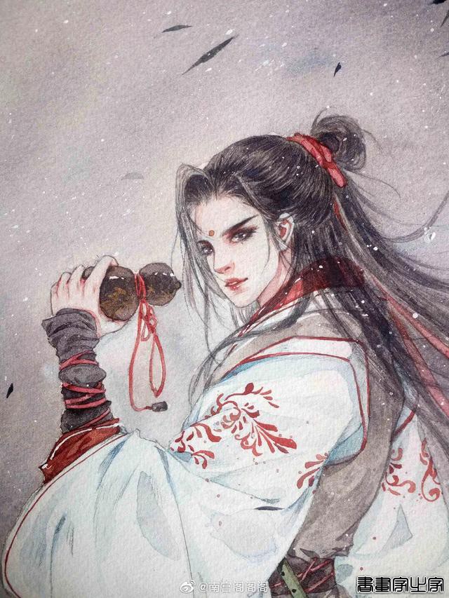 #水彩插画 |一组男主角插画 帅气十足-17.jpg