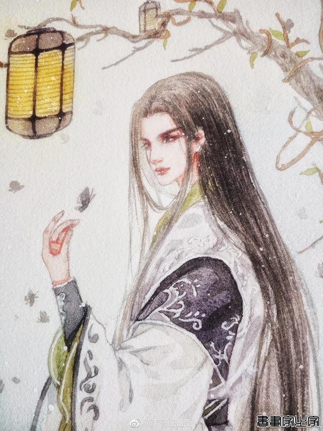 #水彩插画 |一组男主角插画 帅气十足-18.jpg