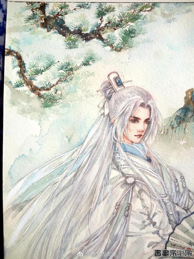 #水彩插画 |一组男主角插画 帅气十足-22.jpg