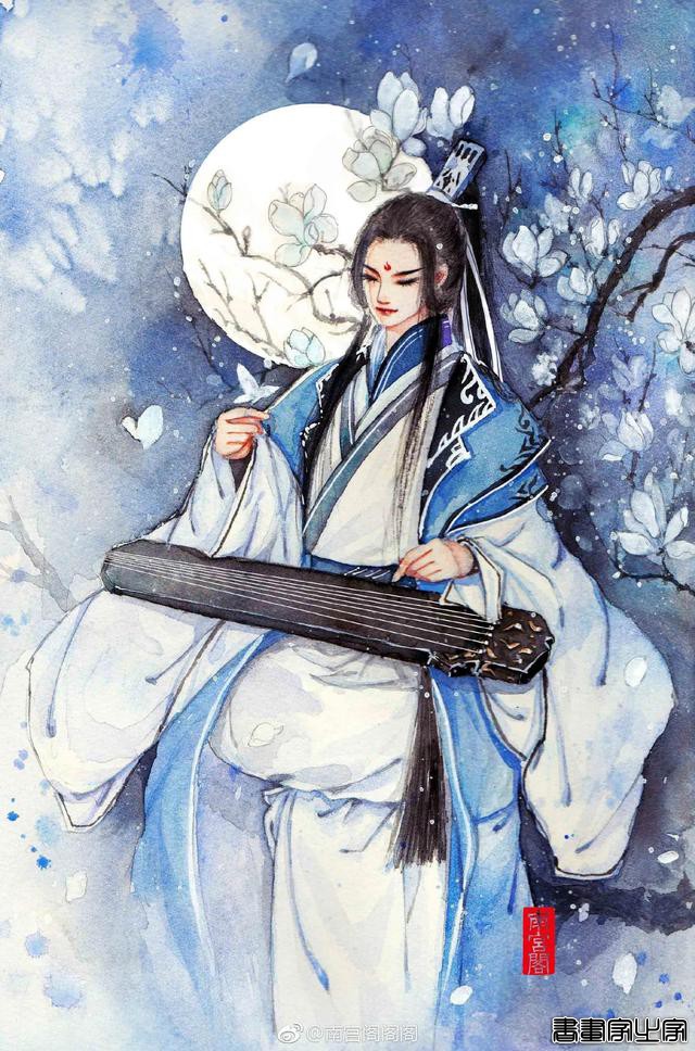 #水彩插画 |一组男主角插画 帅气十足-31.jpg