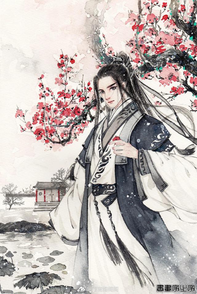 #水彩插画 |一组男主角插画 帅气十足-32.jpg