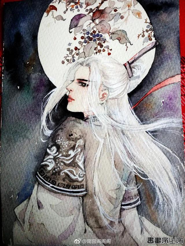 #水彩插画 |一组男主角插画 帅气十足-33.jpg