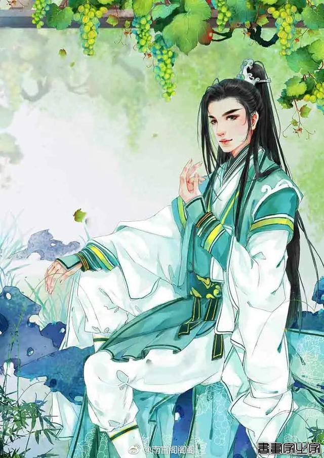 #水彩插画 |一组男主角插画 帅气十足-34.jpg