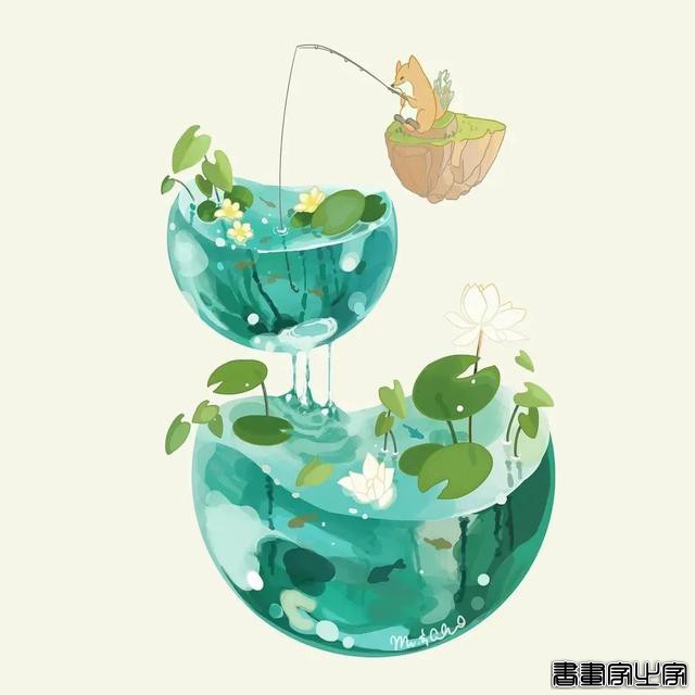 「小清新插画」色彩超美，各种物件动物都被她赋予了新的生命-8.jpg