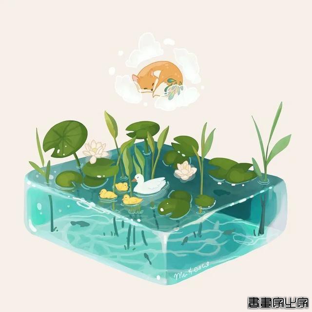 「小清新插画」色彩超美，各种物件动物都被她赋予了新的生命-7.jpg
