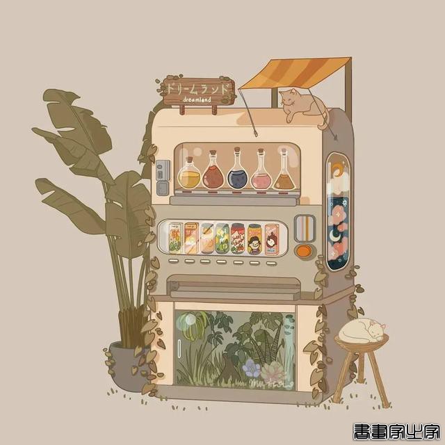 「小清新插画」色彩超美，各种物件动物都被她赋予了新的生命-11.jpg