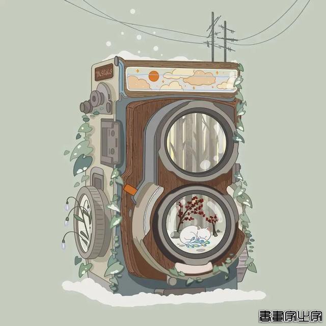「小清新插画」色彩超美，各种物件动物都被她赋予了新的生命-21.jpg