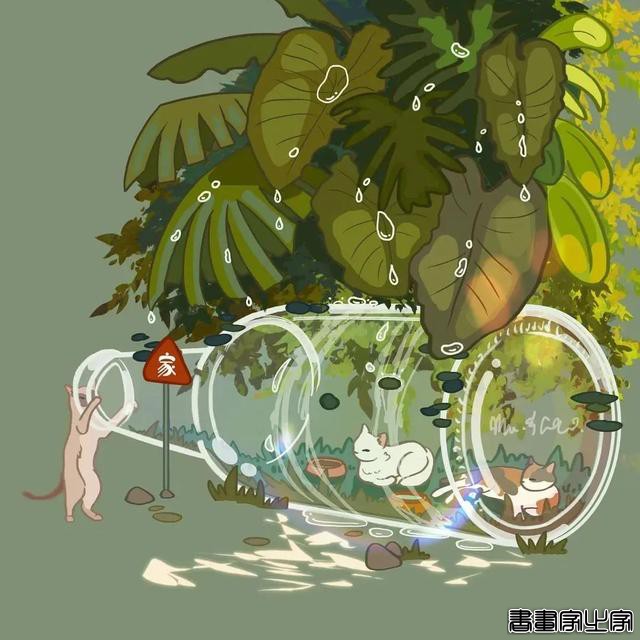 「小清新插画」色彩超美，各种物件动物都被她赋予了新的生命-25.jpg