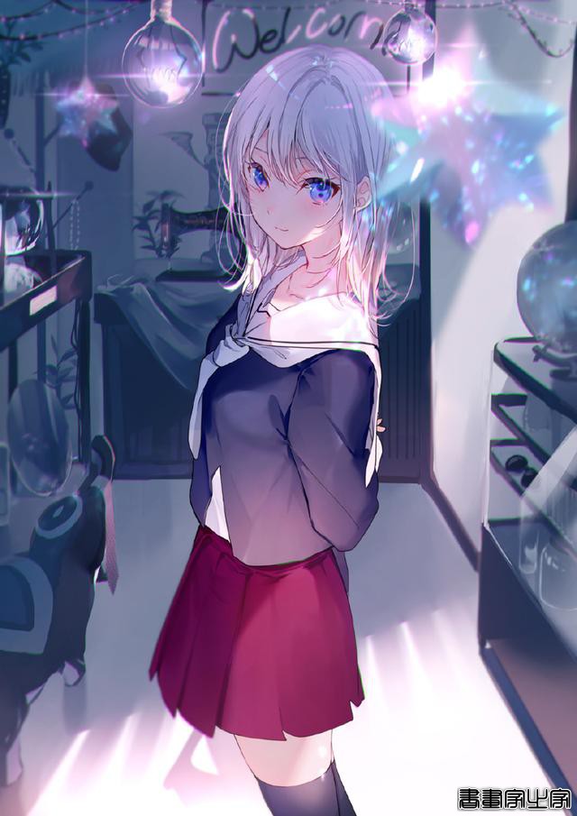 日本画师美和野らぐ的少女插画作品-5.jpg