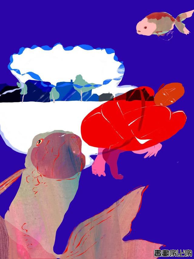 日式气氛插画太好看了！中国姑娘把自己的梦画出来，插画、诗和梦「免费公开课●大大微讲堂」-16.jpg