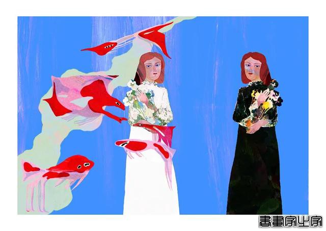 日式气氛插画太好看了！中国姑娘把自己的梦画出来，插画、诗和梦「免费公开课●大大微讲堂」-35.jpg